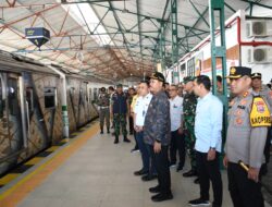 Kapolres Madiun Kota Dan Forkopimda Kunjungi Stasiun KAI, Pastikan Kelancaran Arus Mudik dan Balik 2025
