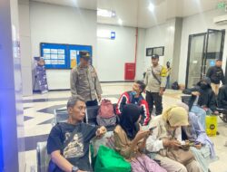 Patroli Pos Terpadu Terminal Purboyo Berjalan Lancar dalam Ops Ketupat Semeru 2025