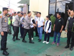 Wakapolda Jatim Tinjau Posyan Karanglo, Pantau Arus Balik Lebaran di Wilayah Malang Raya