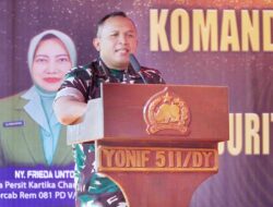 Motivasi Prajuritnya, Danrem Untoro Siap Berikan Reward and Punishment