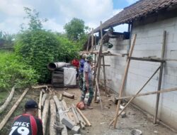Program TMMD 2025, Belasan Rumah di Ngluyu dan Lengkong Kabupaten Nganjuk Direnovasi