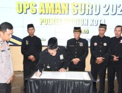 Antisipasi Konflik Suro 2025, Polres Madiun Kota Gelar Rakor Bersama Forkopimda dan Perguruan Silat