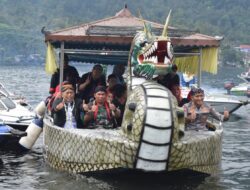 Dandim Ponorogo Hadiri Prosesi Larungan dan Risalah Doa di Telaga Ngebel, Tutup Rangkaian Grebeg Suro 2025