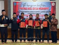 Salah Satu Atlet Peraih Medali Emas di Porprov Jatim 2025, Andika Rianto Putra Asli Desa Ngrupit