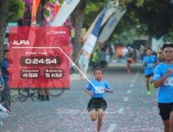 Bhayangkara Run 2025, Alifia Ratu Akha Berhasil Pecahkan Avg Pace 4:58 Finish Time 0:24:54 Menit