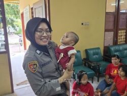 Polwan Polres Madiun Kota Gelar Bakti Sosial di Panti Asuhan Disabilitas Bhakti Luhur