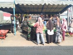 Sejahterakan Warga, Kodim Ponorogo Gencarkan Gerakan Pangan Murah