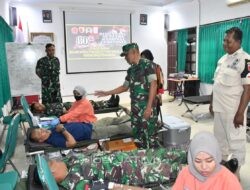 Peringati HUT Ke-80 TNI, Kodim 0802 Ponorogo Gelar Donor Darah