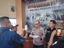 Operasi Tumpas Semeru 2025, Polres Madiun Kota Tetapkan 7 Tersangka, Amankan 1 Kg Ganja dan 15,91 Gram Sabu
