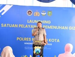 Bukti Nyata Kepedulian Sosial, Polres Madiun Kota Dukung Launching SPPG Winongo