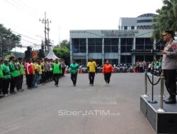 Sinergi Polresta Malang Kota Bersama Ojol Komitmen Jaga Kamtibmas