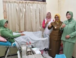 Jaga Hidup Sehat, Persit KCK Cab. XVI Dim 0802 Ponorogo Lakukan Tes HPV DNA