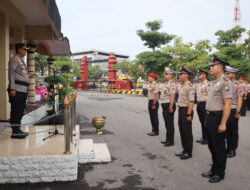 70 Personel Polres Madiun Kota Naik Pangkat, Kapolres Tekankan Loyalitas dan Profesionalisme