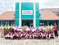 Dindik Ponorogo Beri Perhatian Nyata, Gedung Ruang Guru dan Kepala Sekolah SDN 2 Ronowijayan Resmi Digunakan