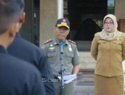 Pegang Kendali Penuh Keamanan di Lingkungan Pringgitan dan Sekitarnya, Satpol PP Ponorogo Gelar Apel Bersama