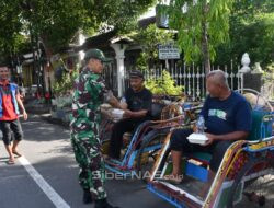 Kodim 0802/Ponorogo Tebar Kepedulian Lewat Jumat Berkah untuk Warga Kurang Mampu