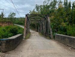 Ditengah Aktivitas Tambang, Jembatan dan Infrastruktur Penghubung Desa Ngeni-Wonotirto Memprihatinkan
