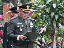Danrem Untoro: Letkol Inf Subagya Telah Bekerja Keras dalam Mengemban Tugas Negara