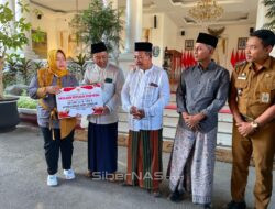 Hewan Kurban Bantuan Presiden Masuk Ponorogo, Sapi Berbobot 980 Kilogram Diserahkan Bunda Rita untuk Warga Tegalsari