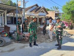 Jaga Kesehatan TNI dan Warga, Tim Medis TMMD 129 Bulu Lor Keliling Sasaran Fisik