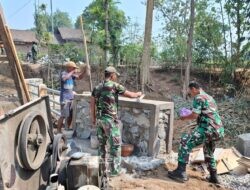 Masuk Target TMMD Ke-129, Pembangunan Jembatan Bibis Masuki Tahap Penyelesaian Loning dan Finishing
