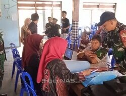 Warga Senang Ada Pelayanan Kependudukan Dari TMMD 129 di Desa Bulu Lor Ponorogo Tahun 2026