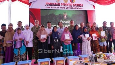 Sebanyak 67 Jembatan Garuda dan 10 Titik Air Bersih Terbangun di Wilayah Korem 081/DSJ