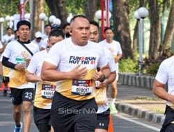 Fun Run HUT ke-81 TNI, Danrem Untoro Ajak Masyarakat Gemar Berolahraga