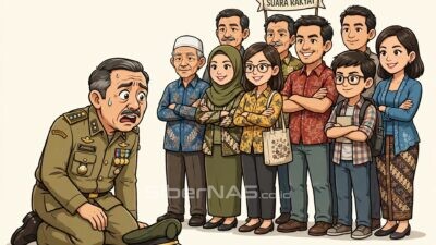 Polemik Parluh Kelompok M. Topik, Jendral Pun Takluk Oleh Masyarakat